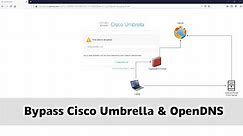Bypass Cisco Umbrella & OpenDNS website block