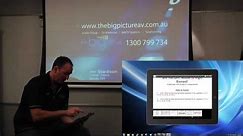 How to display your iPad on a Projector wirelessly