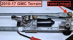 GMC Terrain wiper motor / Linkage replacement | How to