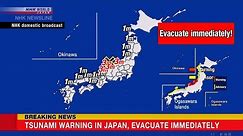 NHK World-Japan | Earthquake & Major Tsunami Warning Live, 1 – 2/1/2024