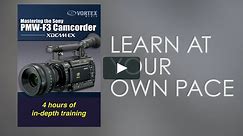 Doug Jensen's Mastering the Sony PMW-F3 Camcorder
