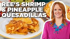 Ree Drummond's Shrimp and Pineapple Quesadillas | The Pioneer Woman | Food Network