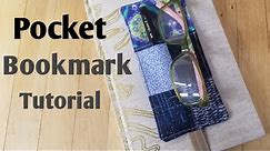 Easy pocket bookmark tutorial