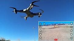 Tianqu Visuo XS816 Long Flying Optical Tracking FPV Camera Drone Flight Test Review