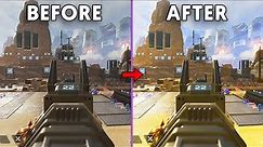 How to make Apex Legends look better and see enemies easier on Xbox/PS - (Best graphic settings)