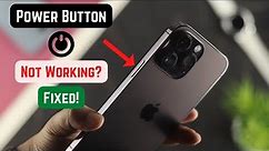 iPhone 14's Power Button Not Working! How to Fix it