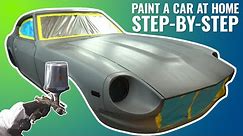 STEP-BY-STEP GUIDE: How to Paint a Car at Home