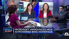Microsoft announces new AI-powered Bing homepage