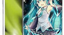 Head Case Designs Officially Licensed Hatsune Miku Night Sky Graphics Soft Gel Case Compatible with Apple iPhone 6 Plus/iPhone 6s Plus