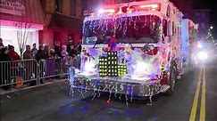 WATCH: The 14th annual Lancaster Christmasville Fire Truck Parade