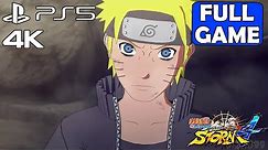 Naruto Shippuden Ultimate Ninja Storm 4 [PS5 4K Walkthrough Gameplay PART 1 FULL GAME -No Commentary