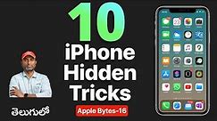10 iPhone Tips & Tricks in Telugu | Hidden features on iPhone in Telugu