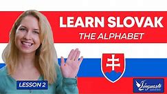 Learn SLOVAK: THE ALPHABET AND PRONUNCIATION