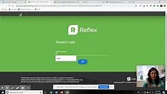 How to log in to reflex math