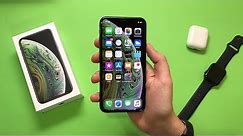 iPhone Xs Space Grey 256 GB Unboxing!