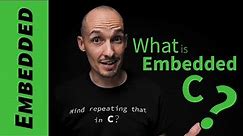 What Actually is Embedded C/C++? Is it different from C/C++?