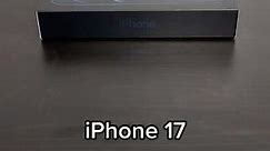 New iPhone 17 #phone #apple