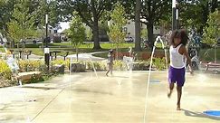 Kids cool off at Allentown spray park