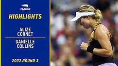 Alize Cornet vs. Danielle Collins Highlights | 2022 US Open Round 3 - The Global Herald