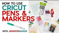 How to Insert & Choose Cricut Pens & Markers + Tips & Tricks