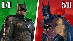 Ranking EVERY SUIT In The Batman Arkham Games