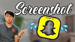 How to Screenshot on Snapchat Without Them Knowing iPhone 2021 (Snaps, Stories, Chats) *NEW*