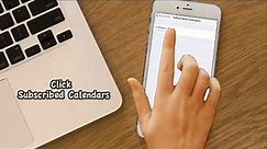 Subscribe To Different Countries' Public Holidays || iPhone || Mac Book || Calendar || 2018