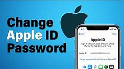 How to Change Apple ID Password (2024)