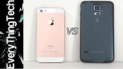 iPhone SE VS Galaxy S5