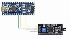 How to use I2C module for LCD | I2C interface module for lcd display with Arduino