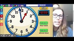Interactive Clock for Kids | Online Analog Clock