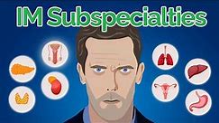 8 Internal Medicine Subspecialties Explained