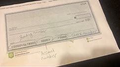 How to find your routing number, account number and check number on a personal check