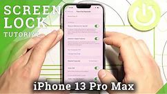 iPhone 13 Pro Max – All Unlock Methods