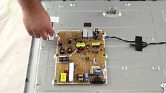 Vizio E470i-A0 LED TV Power Supply / LED Board No Backlights Replacement Instructional Video