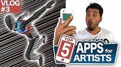 TOP 5 FREE APPS FOR COMICBOOK/ MANGA ARTISTS !! [VLOG] [#03]