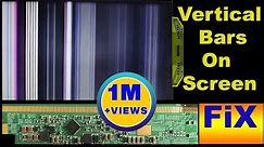 How to fix vertical bars on LED TV