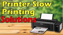 printer slow printing solutions ! how to increase epson printer speed slow printing problem