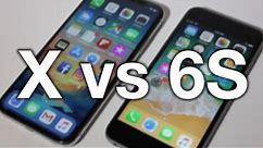 iPhone X vs iPhone 6S - Full Comparison! (2018)