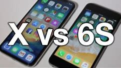 iPhone X vs iPhone 6S - Full Comparison! (2018)