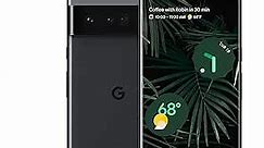 Google Pixel 6 Pro - 5G Android Phone - Unlocked Smartphone with Advanced Pixel Camera and Telephoto Lens - 256GB - Stormy Black