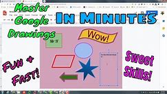 Create Amazing Drawings With The Free Google Drawings App - Lesson 1