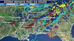 At least a dozen killed as tornadoes rip through the South