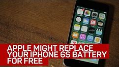 Check to see if your iPhone 6S is eligible for a free battery replacement