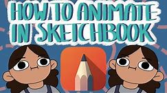FREE 2D Animation Software / How to animate in Sketchbook!