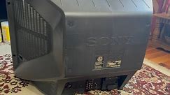 Sony KV-32FS120 CRT TV Back Housing.