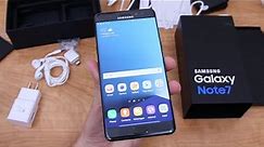 Galaxy Note 7 Unboxing and Impressions!