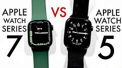 Apple Watch Series 7 Vs Apple Watch Series 5! (Comparison) (Review)