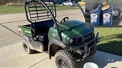 How to change the oil in a Kawasaki Mule SX (Step by Step)