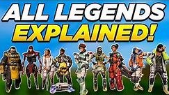 All 23 Apex Legends Explained